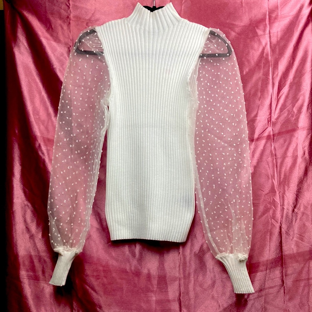 White sweater